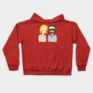 Margot& Richie Tenenbaums Kids Hoodie